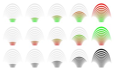 Sinyal gücü, düzey göstergeleri ayarla