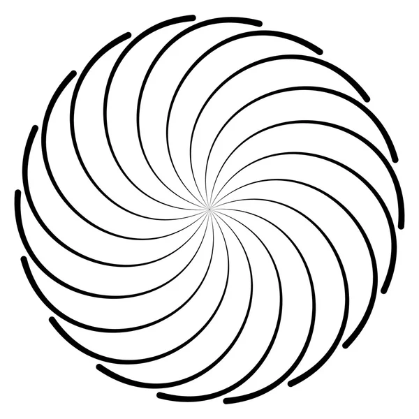 Абстрактні spirally фігури — стоковий вектор
