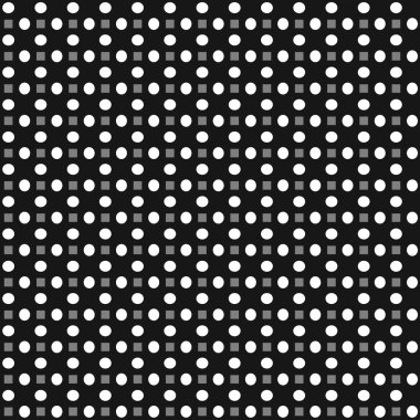 kareler ve daireler soyut desen