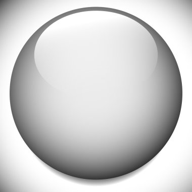 Küre, daire parlak düğme