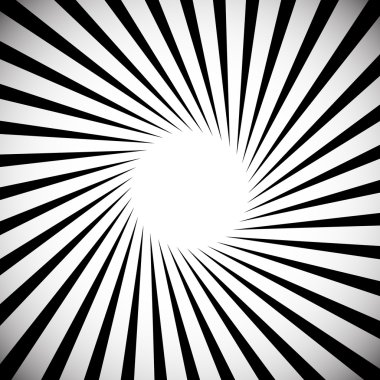 Kirişler, ışınları arka plan yayılan soyut