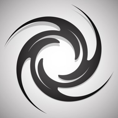 Soyut büküm, dairesel şekil