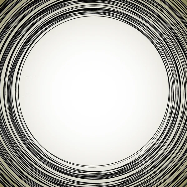 Grungy quadro círculos abstratos — Vetor de Stock