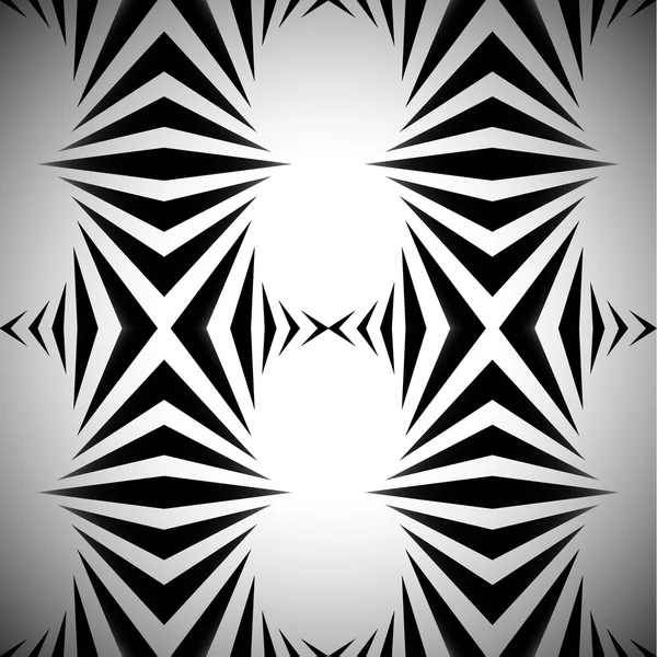 Abstract black and white background. — Stock Vector