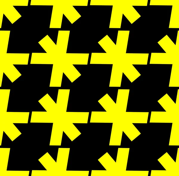 Forma de cruz abstracta patrón — Archivo Imágenes Vectoriales