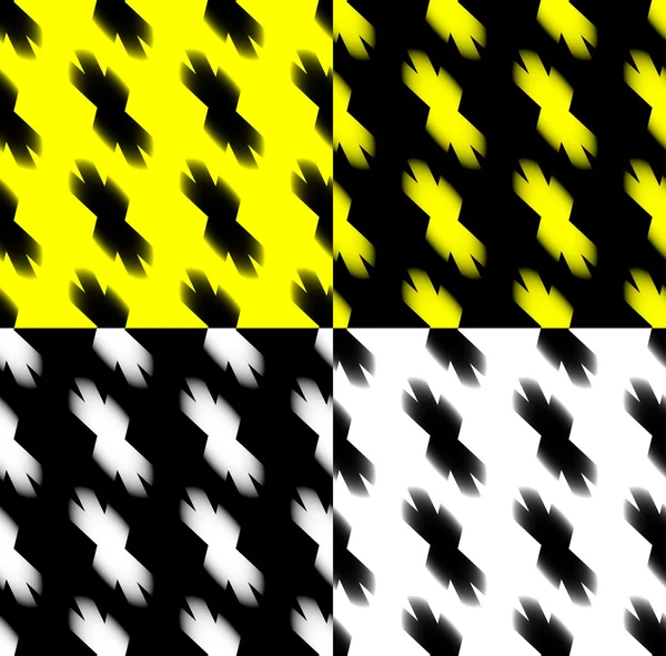 Forme croisée abstraite motif — Image vectorielle