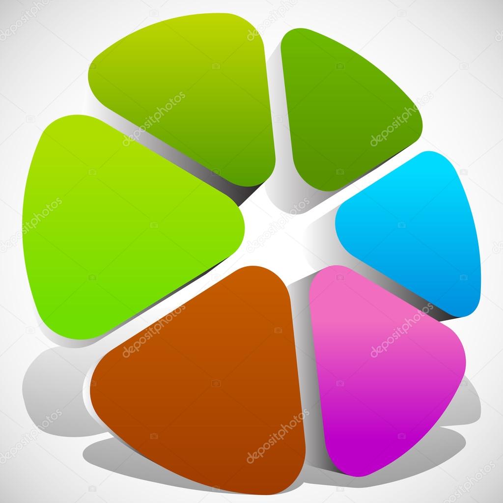 Abstrakte Palette Buntes Rad Symbol Vektorgrafik Lizenzfreie Grafiken C Vectorguy 87230688 Depositphotos