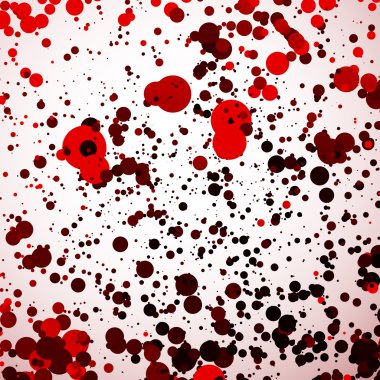 Dağınık, rastgele daireler arka plan