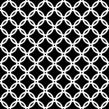 İç içe daireler soyut desen