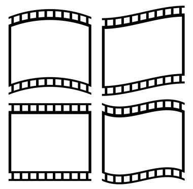 film şeritleri, film seti bantlar