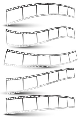 film şeritleri, film seti bantlar
