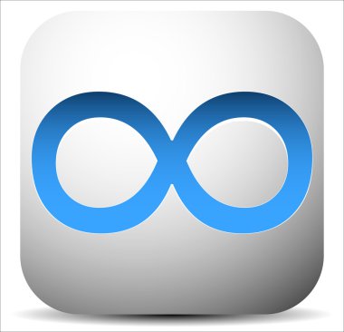 Soyut sonsuzluk simgesi, simgesi.