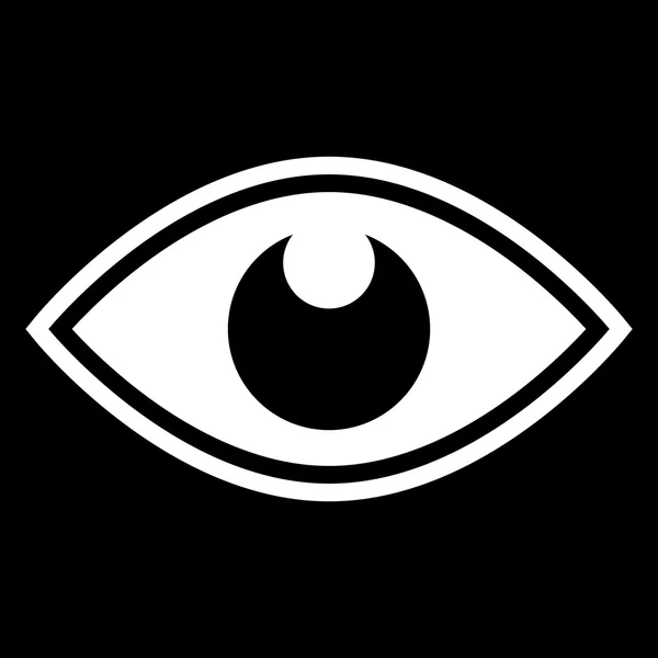 Occhio, segno visivo, simbolo — Vettoriale Stock