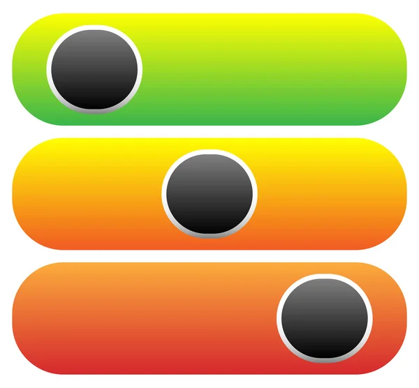 Conjunto de ícones de botão de energia — Vetor de Stock