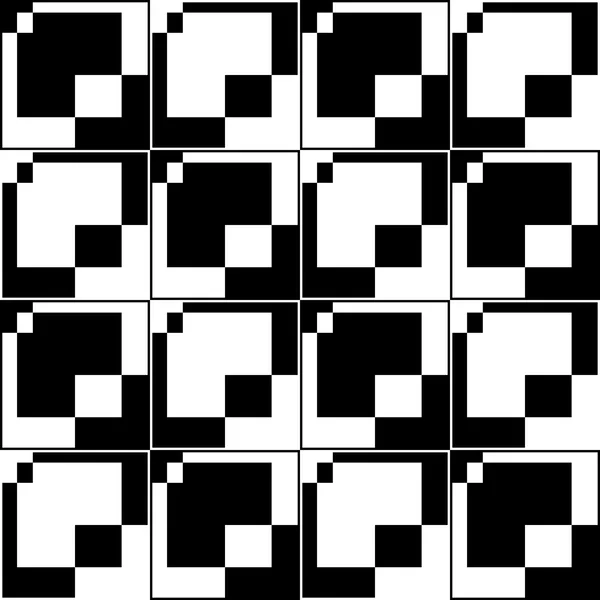 Abstraktní čtverce obrazce vzorek — Stockový vektor