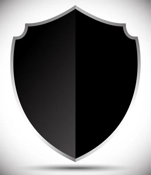 Icono de forma de escudo — Vector de stock