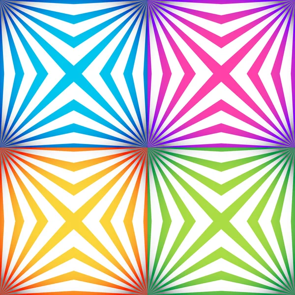 パターンのような X と背景 — ストックベクタ