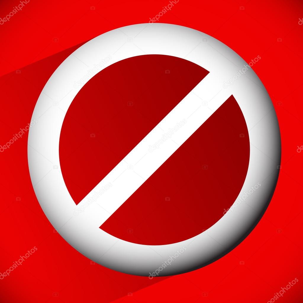 Prohibition, restriction, no entry sign.