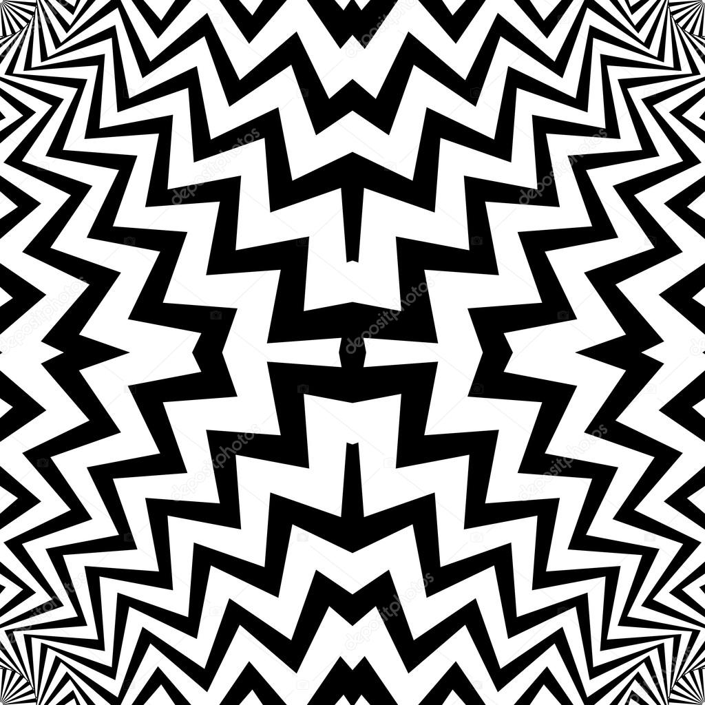 abstract zigzag shapes pattern