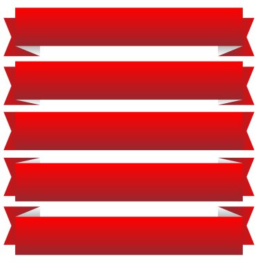 Afiş, bayrak şekiller kümesi