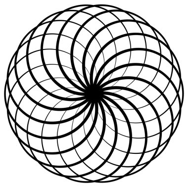 Soyut Dairesel Desen