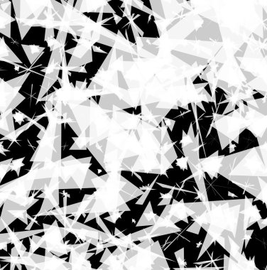 Soyut sanatsal şekiller desen