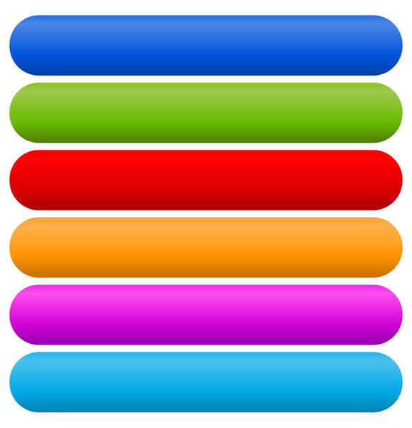 Набор пустых баннеров, кнопок
