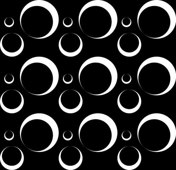Patrón de círculos abstractos — Archivo Imágenes Vectoriales
