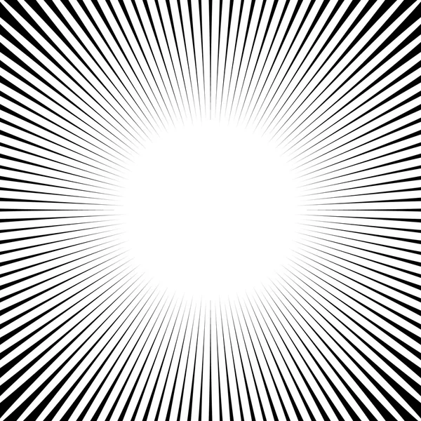 Abstrakt starburst, sunburst bakgrund. — Stock vektor
