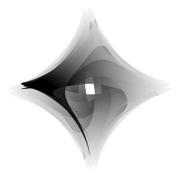 Абстрактний елемент квадратної форми — стоковий вектор