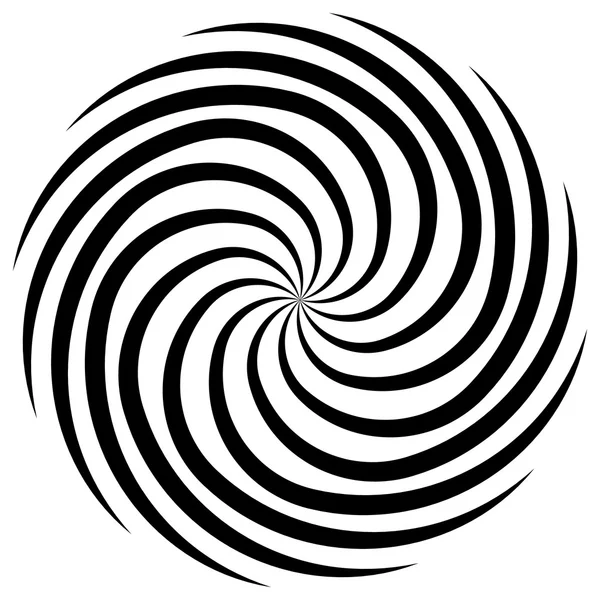 Spiral, vortex, swirl or twirl graphic — Stock Vector