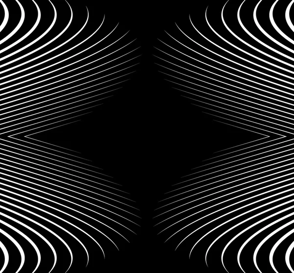 Fondo de patrón monocromo abstracto — Vector de stock