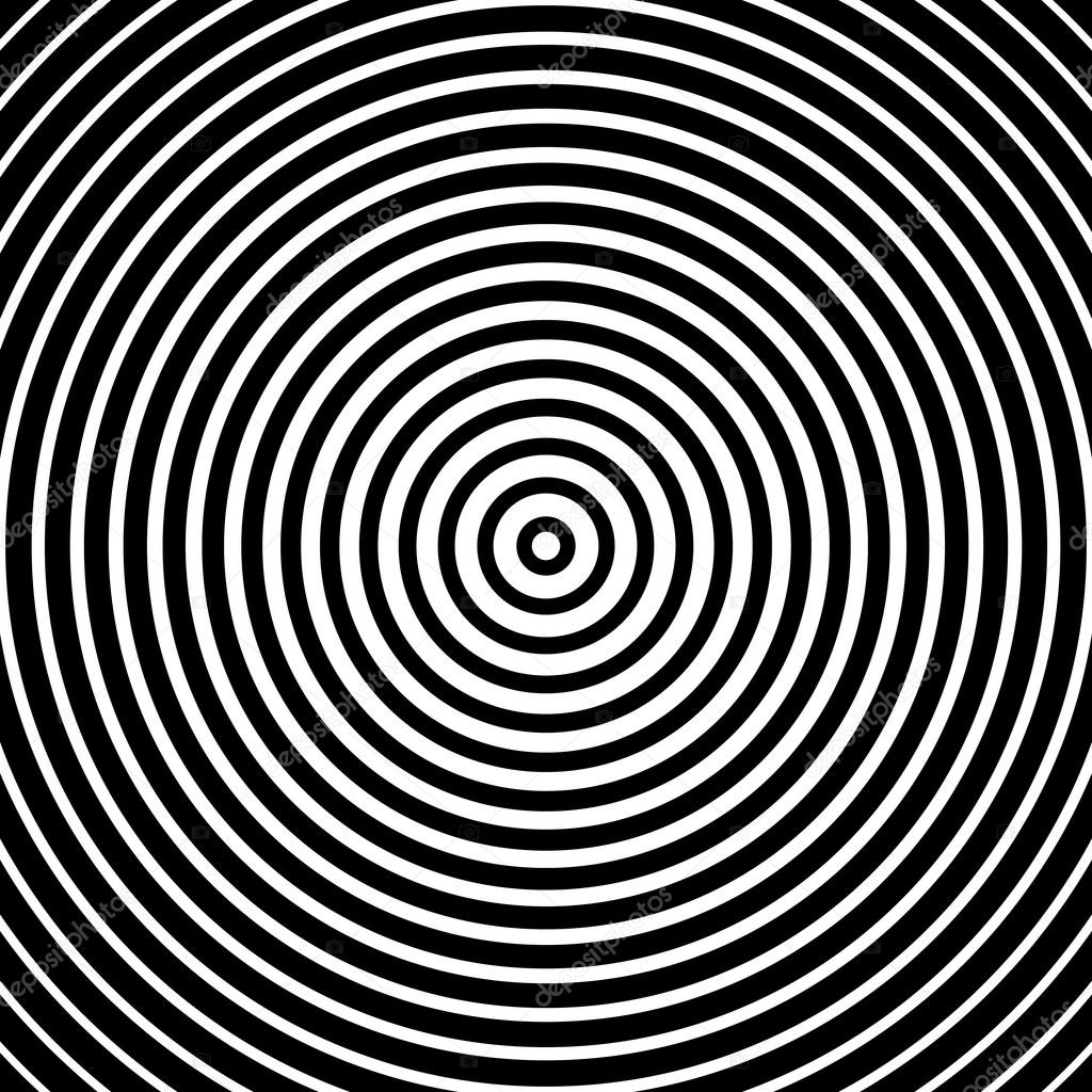 Abstract circular circle pattern