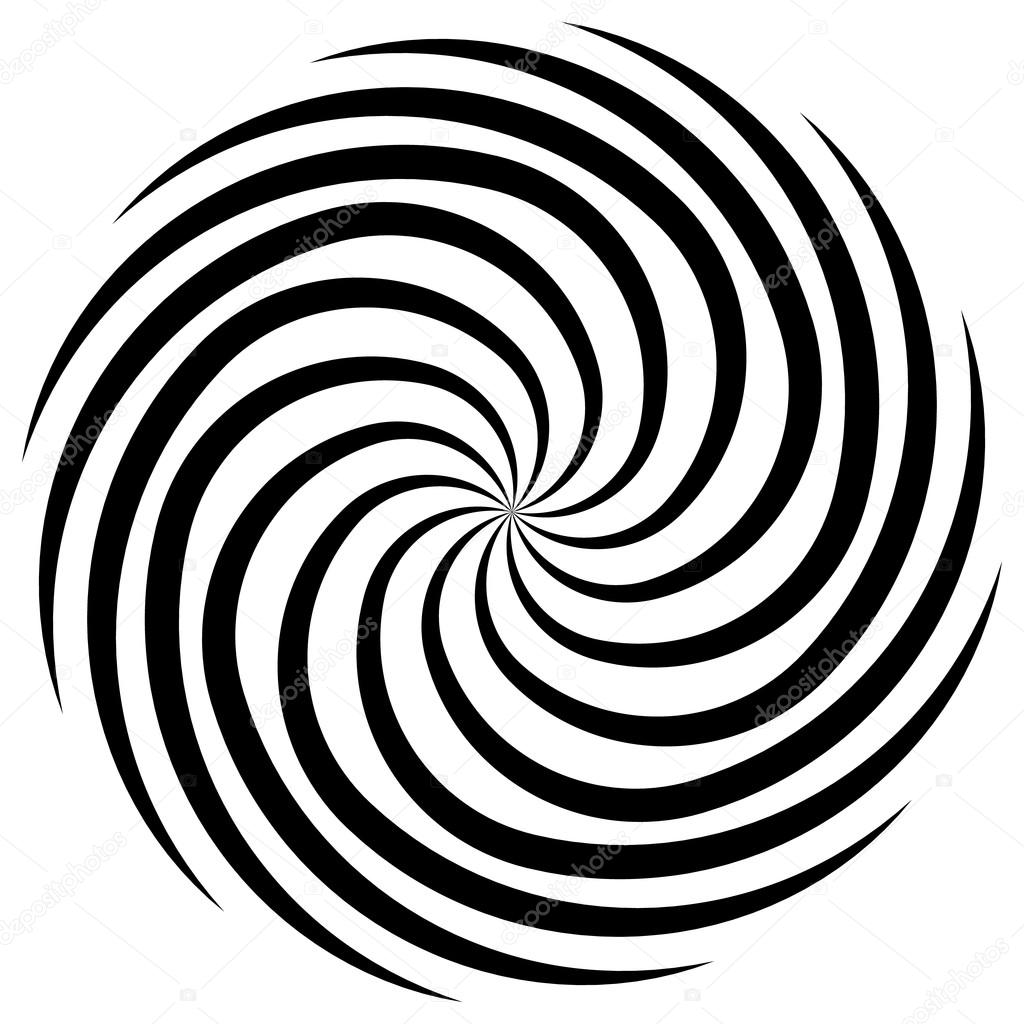 Spiral, vortex, swirl or twirl graphic