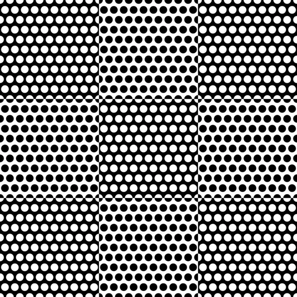 Black and white checkered pattern — Stock Vector