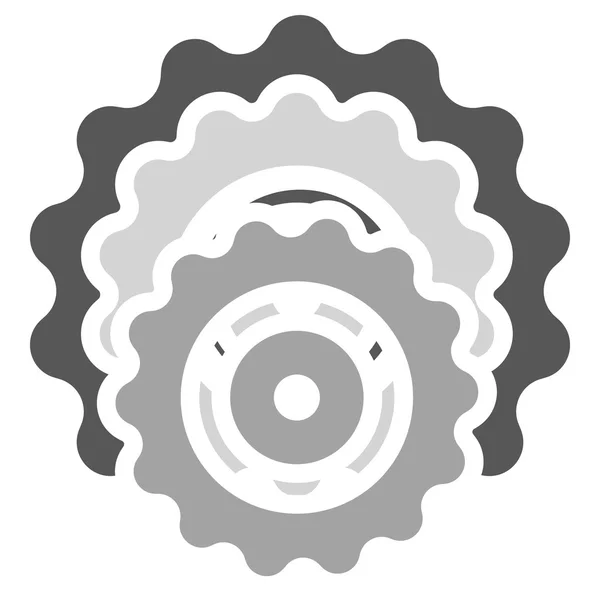 Gears, gear wheels, cog wheels — Stock Vector