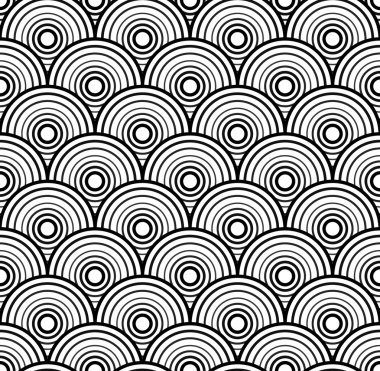 Soyut Çember Deseni