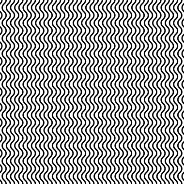 soyut dalgalı çizgi deseni.