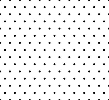 Tek renkli polka noktalı desene.