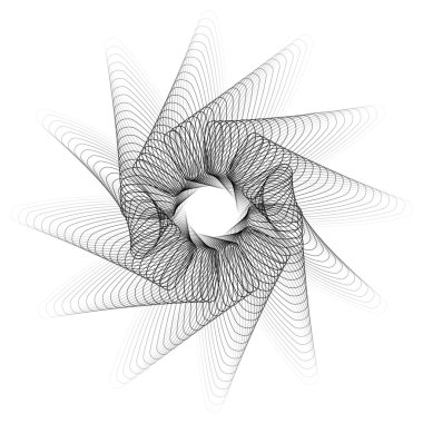 Soyut gökadasında desen