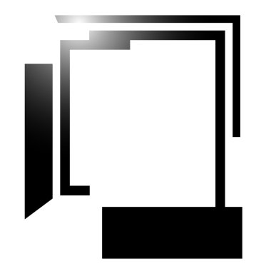 Soyut köşe, sinirli şekli