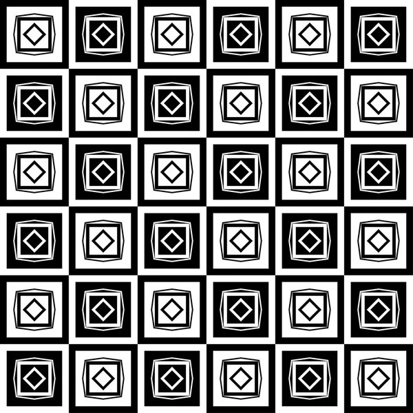 Muster abstrakter Quadrate — Stockvektor