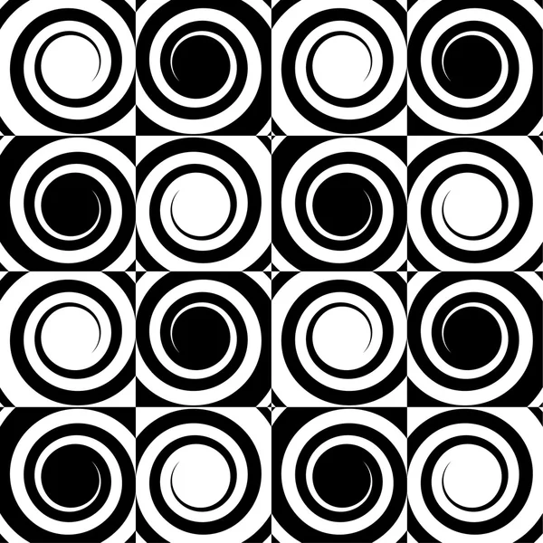 抽象的なスパイラル形状パターン — ストックベクタ