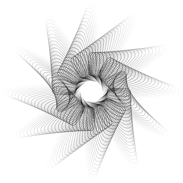Abstraktní spirograph vzor — Stockový vektor