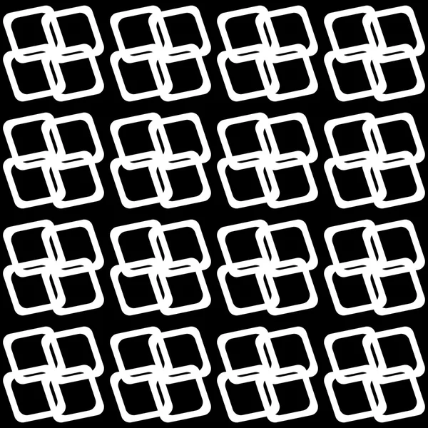 Patrón abstracto en blanco y negro — Archivo Imágenes Vectoriales
