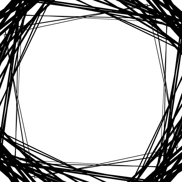 Cadre de carrés abstraits — Image vectorielle