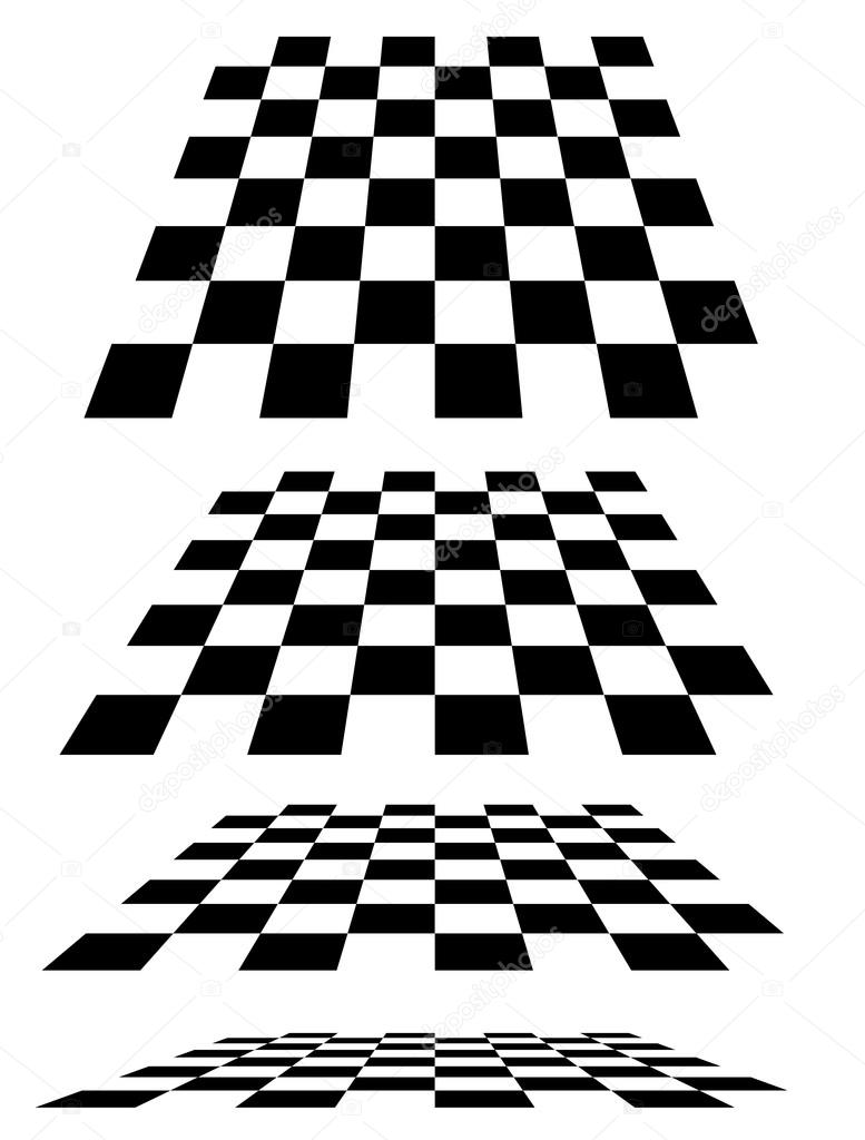 Tabuleiro De Xadrez 3d, Xadrez Padrão Em Perspectiva. Checkered, Cheques  Verificados Aviões Desaparecendo, Diminuindo No Horizonte. Ilustração  Vetorial De Estoque, Gráficos De Clip-art Royalty Free SVG, Cliparts,  Vetores, e Ilustrações Stock. Image