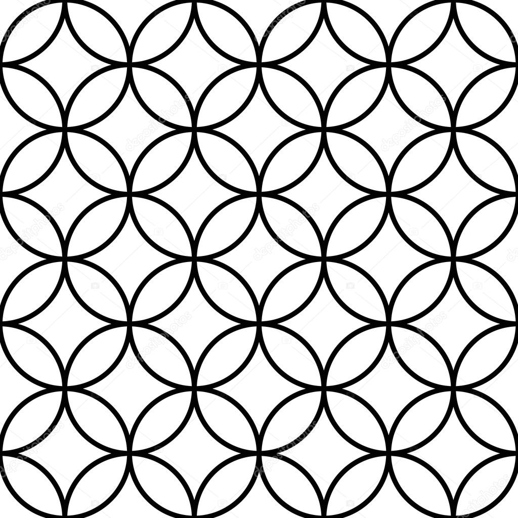 abstract circles, rings pattern