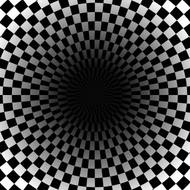 Radyal damalı arka plan