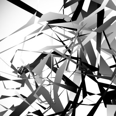 soyut sinirli şekiller arka plan